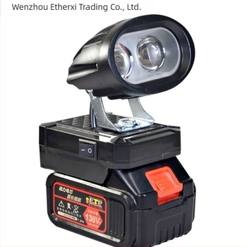 Челна лампа за нощен риболов — литиево батерийно захранване, високопотен лъч, дизайн с презрамка, Xiaoduo