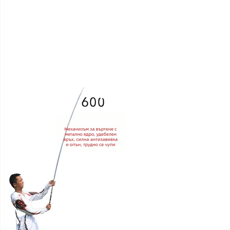 Карбонова въдица за риболов – ултра лека, ултра твърда, многочастов комплект за карп и карась