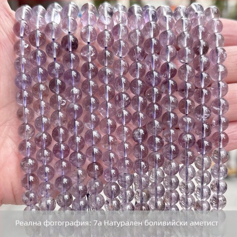 Свободни мънини за нанизване • аметист кристал • Стил: Nine Fire • Марка: Crystal Gift • Опаковка: насипно • Стартиране: лято 2024