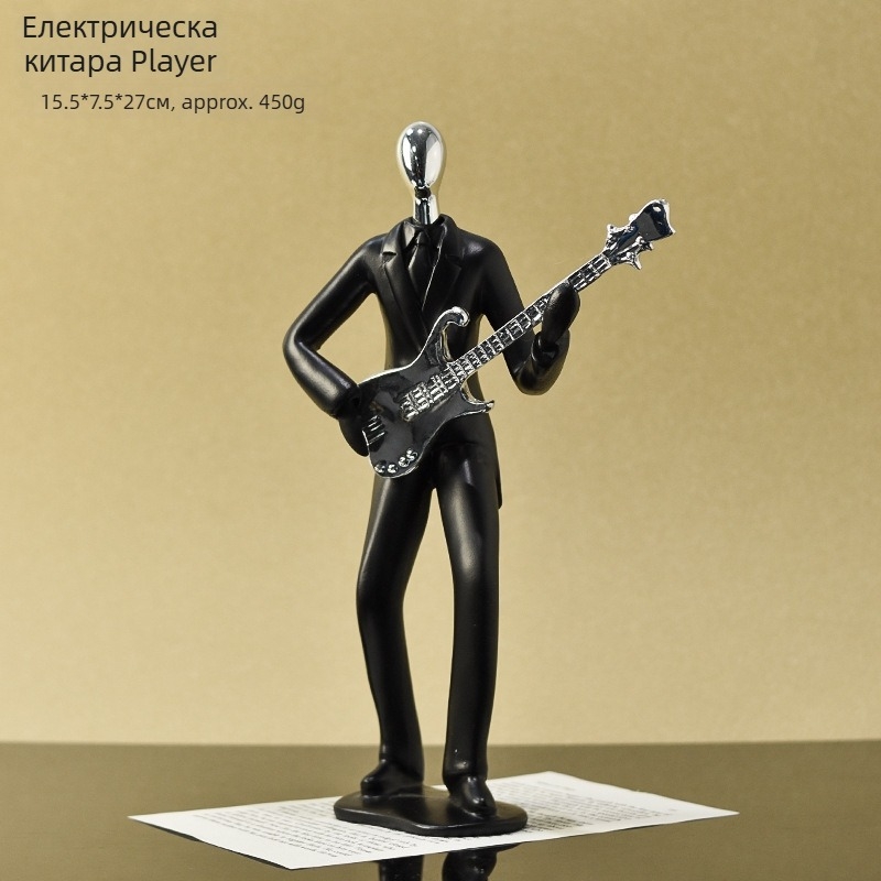 Северно-европейски минималистичен комплект от фигури-персонажи за дневна и антре — синтетична смола, модерен стил Zhongtuo (Категория: Персонажи)