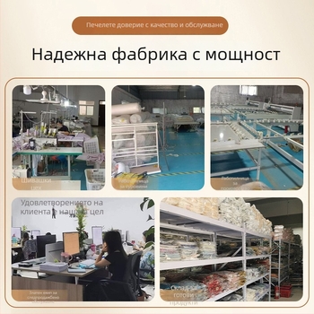 Дверна завеса против комари, полиестер, дантела и тюль, за дома, спалня и вход — Нов китайски стил, есен 2025