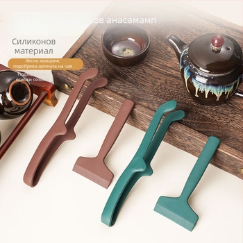 Метален клип за чай със скребач и интегрирани пинсети – модерен стил, подаръчна кутия, 0.1 kg