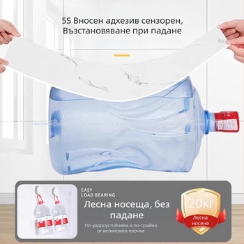 Стикер за стена с имитация на мрамор, PVC, 5+ броя, водоустойчив, за кухня и ресторант, модерен стил, огледален ефект