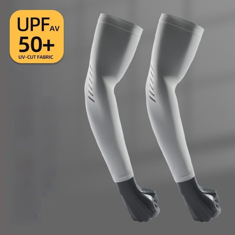 Мъжки ледено копринен ръкав за лято, UV защита, модал със спандекс, подходящ за езда и риболов