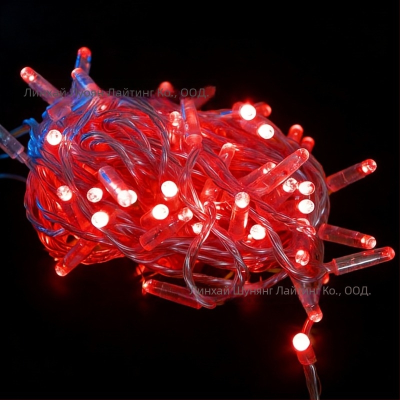 Външна водоустойчива IP67 нишкова гирлянда, дистанционно управление, 0.06W, 220V DC, модел FYTY, за къмпинг/празници/сватби/двор