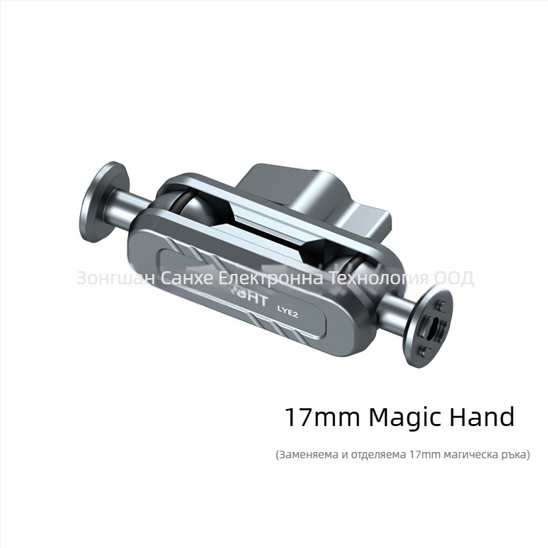 LEAPLIGHT Метален настолен държач-манипулатор, разширяем, универсален за телефони, таблети и камери — алуминиев сплав