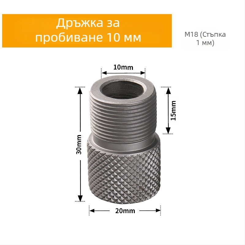 3-в-1 пробивник за дупки и локатор за дървени клинове, инструмент за дървообработване, неръждаема стомана, комплект от 1 бр., обхват 4-15, New Wu Tools, за дома
