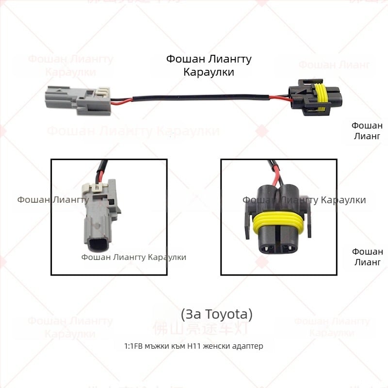 LED предни светлини за мъгла за Honda Civic, Accord и Prius — модел L13, 52W, 13V, съвместими с L1B/LW5B