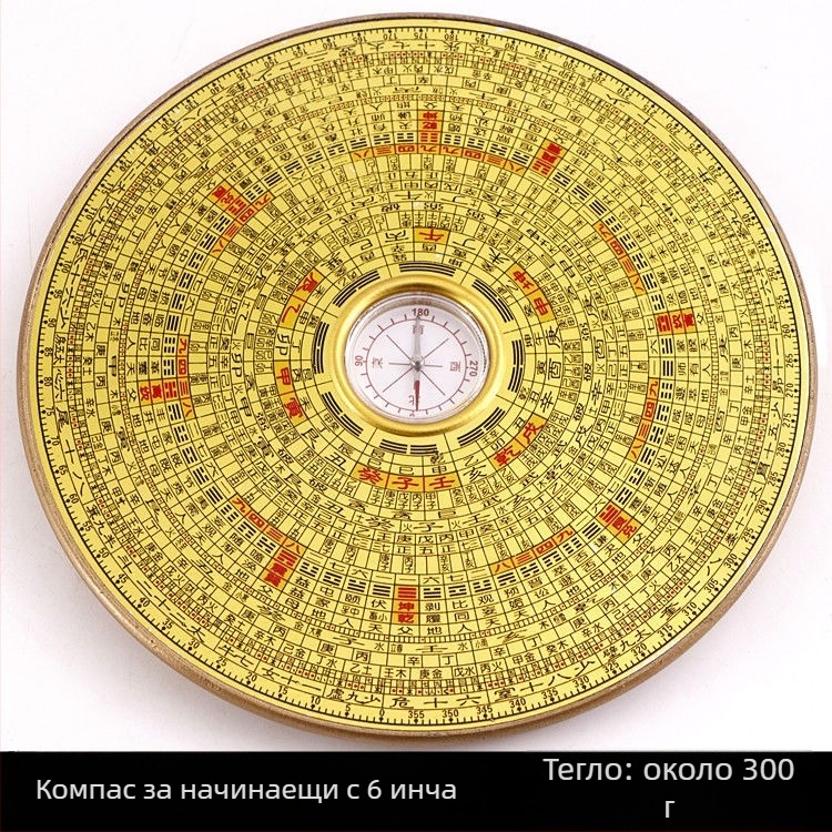 Меден Ба Гуа компас – преносим инструмент за Фън Шуй с Ба Гуа геометрия