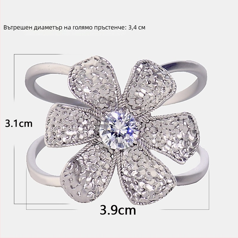 Обков за колан за палто и шал – сплав, матов финиш, женски минималистичен стил, циркониево вграждане, електроплакиран