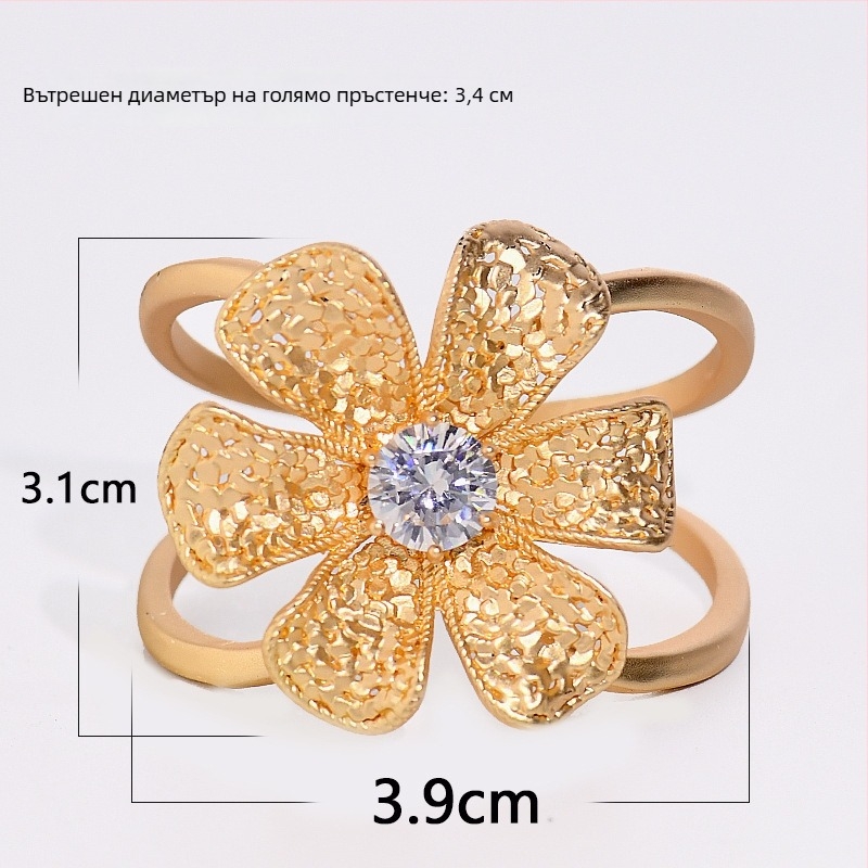 Обков за колан за палто и шал – сплав, матов финиш, женски минималистичен стил, циркониево вграждане, електроплакиран