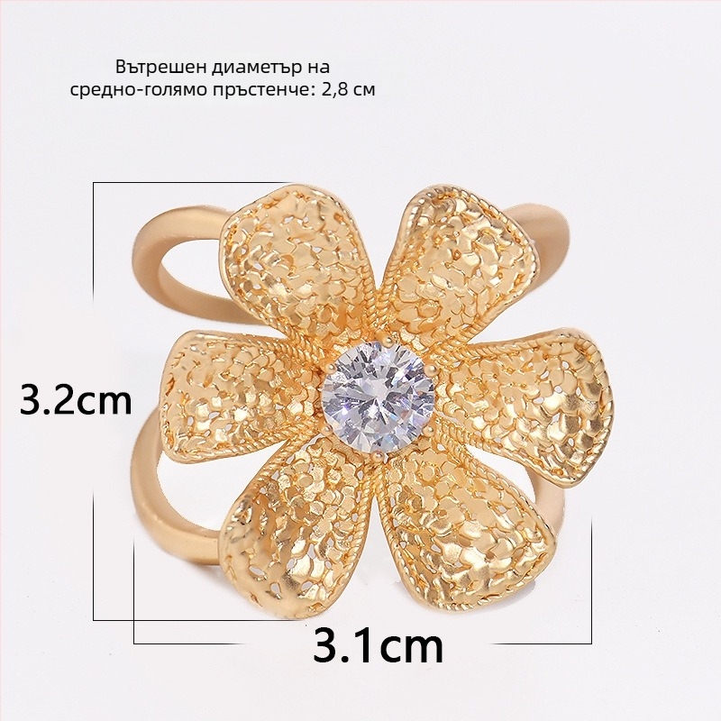 Обков за колан за палто и шал – сплав, матов финиш, женски минималистичен стил, циркониево вграждане, електроплакиран