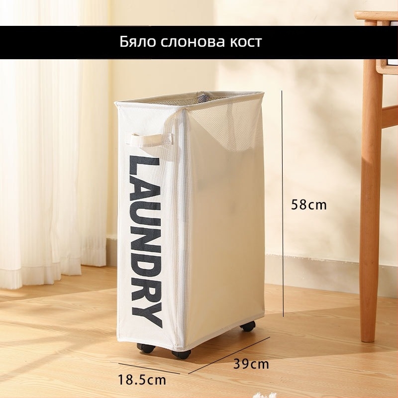 Naguan органайзер с колела за спортно оборудване и йога постелки — кутия за съхранение от Oxford плат, среден/голям модел, модерен минималистичен дизайн