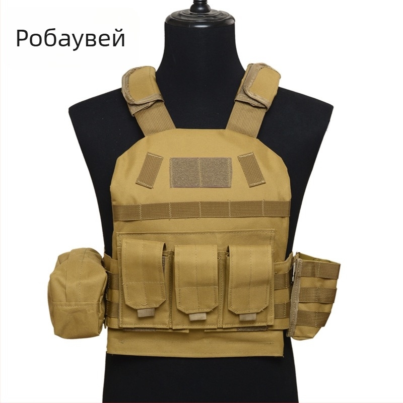 Детска тактическа жилетка: лека, камуфлажен принт, дишаща, водоустойчива