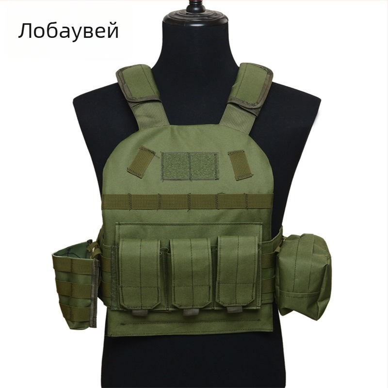 Детска тактическа жилетка: лека, камуфлажен принт, дишаща, водоустойчива