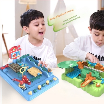 Настолна игра за деца – пластмасов материал, интелектуално развитие, координация ръка-око, интерактивна игра, подходяща за възраст 4–35 години