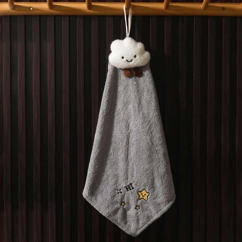 Кърпа за ръце за окачване с карикатурен дизайн (Материал: микрофибър; Тегло: 70 г; Категория: кърпа за ръце)