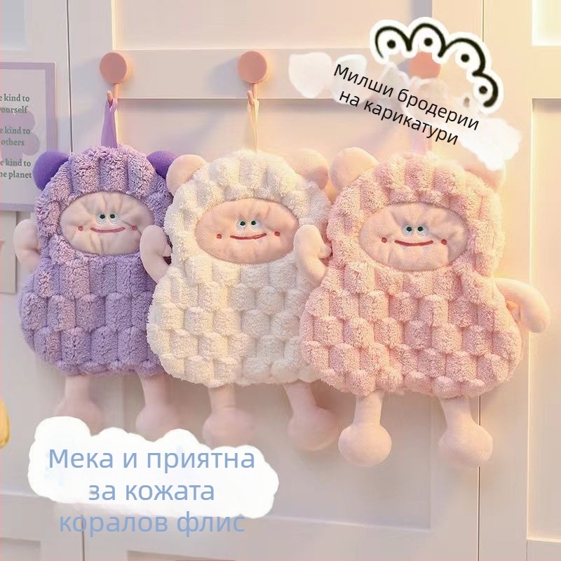 Кухненска ръчна кърпа (микрофибър, 150D, удебелена, подгъв, бързосъхнеща)