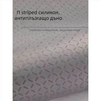 Кръгъл килим – полиестерно влакно, еднотонен модел, мие се, за всекидневна, спалня и кабинет