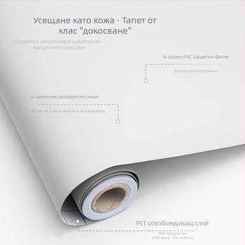 PVC самозалепващ филм за кухненски шкафове с кожесто усещане, водоустойчива облицовка за шкафове и мебели, филм за промяна на цвета
