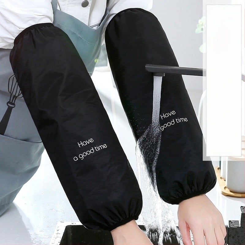 Дълги водоустойчиви oversleeves за есено-зимния период – антизамърсяващи, унисекс, карикатурен стил