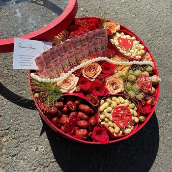 Персонализирана кръгла водоустойчива подаръчна кутия, PVC + картон; артикул Round Waterproof Gift Box; Тип на продукта: персонализиран + на склад; Грешка: 0.5