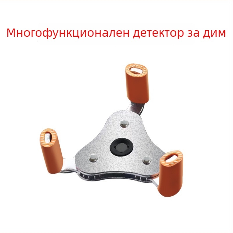 Hudun инструмент за демонтаж за димо-датчици и температурни аларми; алуминиева сплав; комплект 6 части; съвместим с различни марки димо- и температурни сензори; инструмент за демонтаж