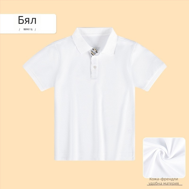 Поло риза от памук за лято 2024, райета или едноцветна шарка, за деца над 140 см.