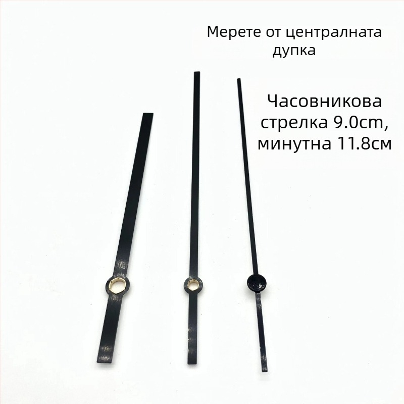 Кварцов часовников механизъм с метална обвивка и часови стрелки • марка Clock hand • движение: кварц • опаковка: 500 броя