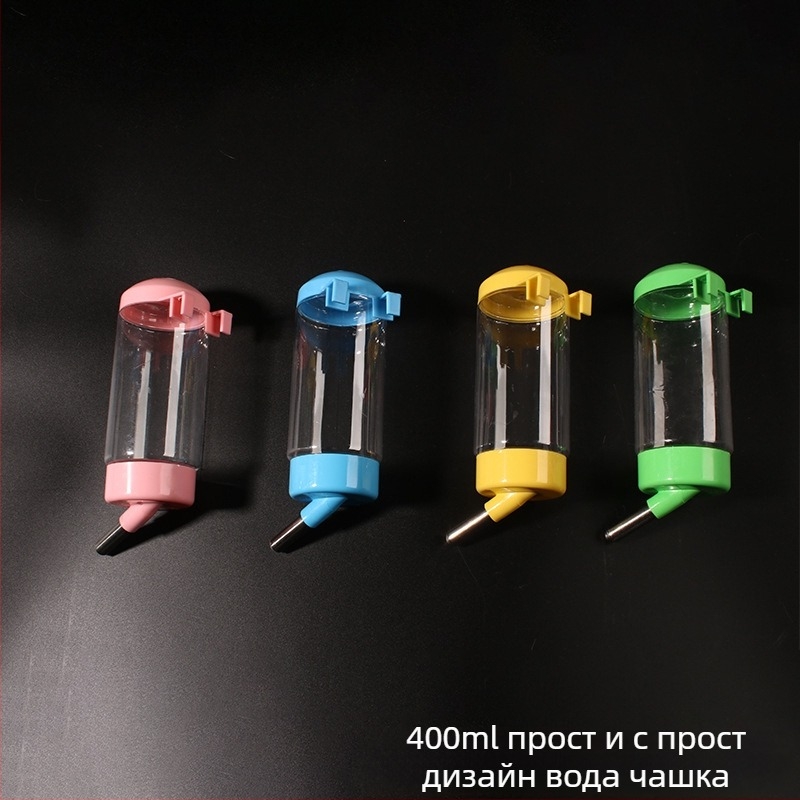 Автоматична висяща чаша за вода за домашни любимци — пластмасова, подходяща за кучета и котки, марка Dog overlord