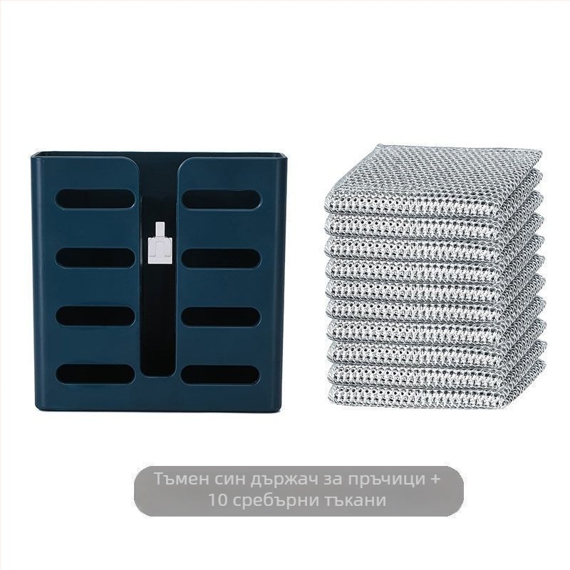 Стенно държач за клечки и лъжици, PP материал, многофункционална кухненска поставка за съхранение, произход Чаожоу