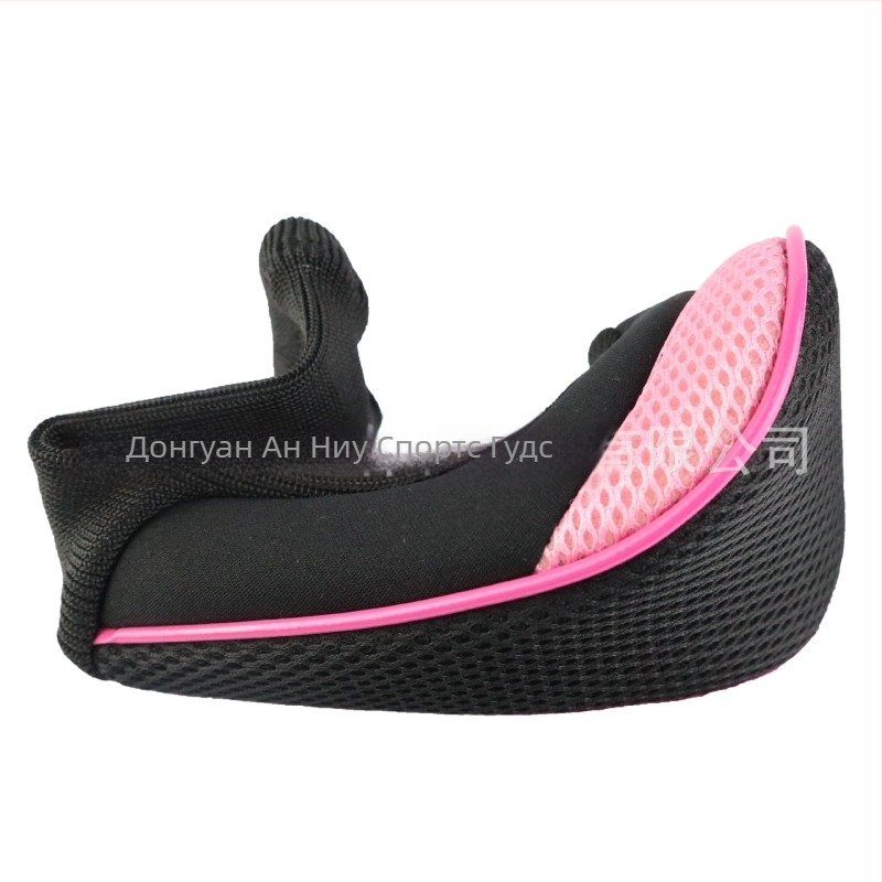 Калъф за глава на голф клуб с дълга шийка и мрежеста конструкция, полиестерен материал, печатано лого, възможност за персонализация