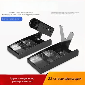 HB изцяло метален държач за паялник – мултифункционална 3-в-1 тежка станция 936, държач за припойна тел