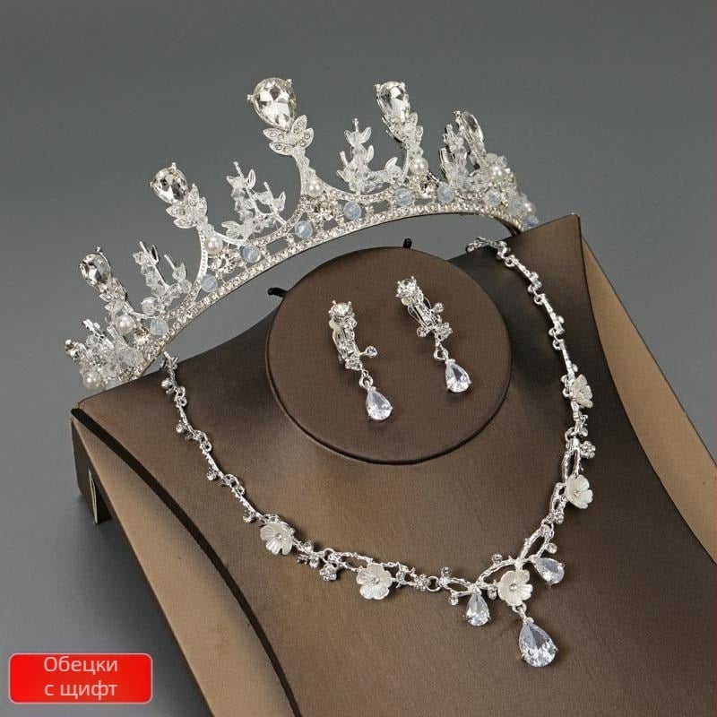 Тиара за 18-ия рожден ден – Елегантна корона за коса, сплав, мотиви кръст/корона/римски цифри, пролет 2025