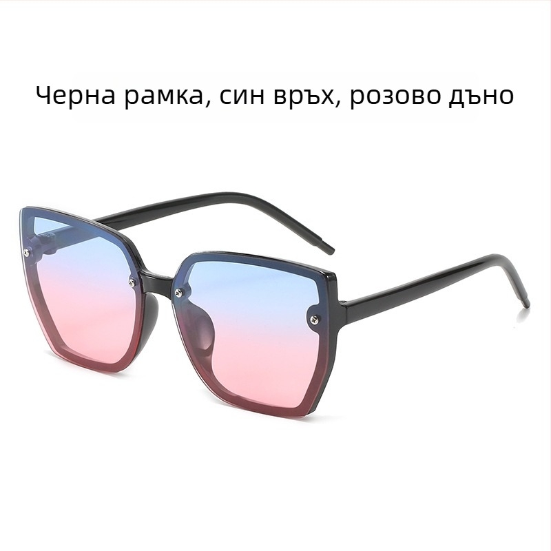 Детски слънчеви очила, безрамкови, PC рамка и PC лещи, UV400 защита, неполяризирани