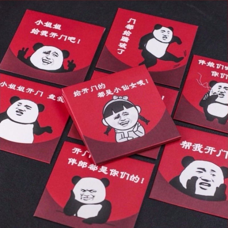 Сватбен мини червен конверт-запушалка за врата, творчески дизайн, луксозен стил