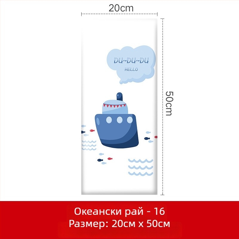 Leduo Yi Платнена стенна мека подложка - анимационен стил, пейзажен мотив, персонализиране по заявка; подходяща за детска площадка, дневна, спалня и кабинет