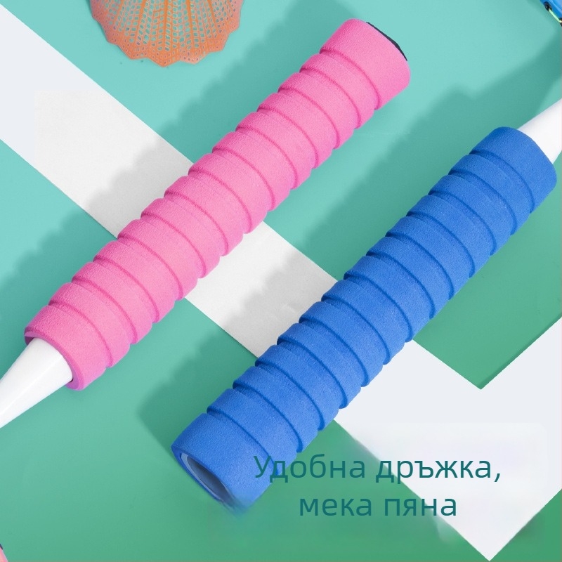 Детски комплект за бадминтон с две ракети – издръжлив за деца 3–12 години, интерактивна игра в детска градина.