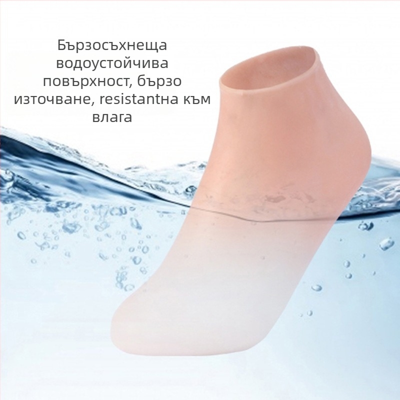 BNWTydhw силиконови водолазни чорапи, еластични, водоустойчиви, с мека подметка, подходящи за снорклинг и плуване