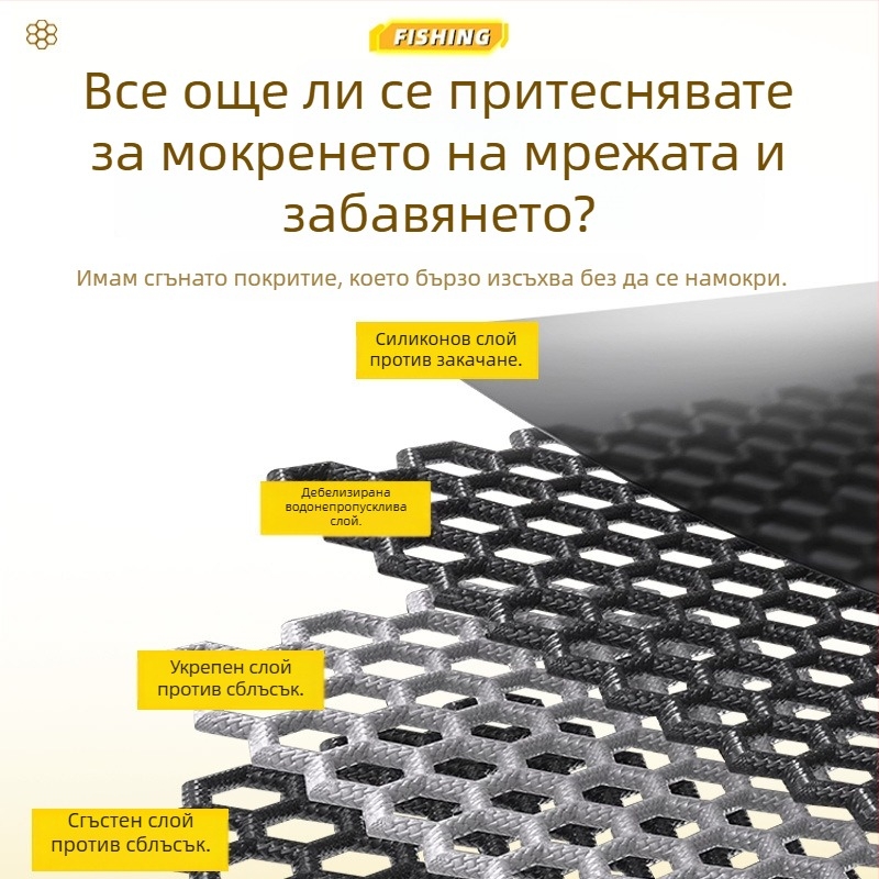 Tab Нейлонова защита за риболов – преносима мини чанта за див риболов