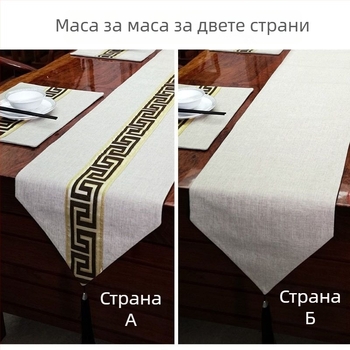 Флаг за маса, Нов китайски стил, платно изкуство найлон