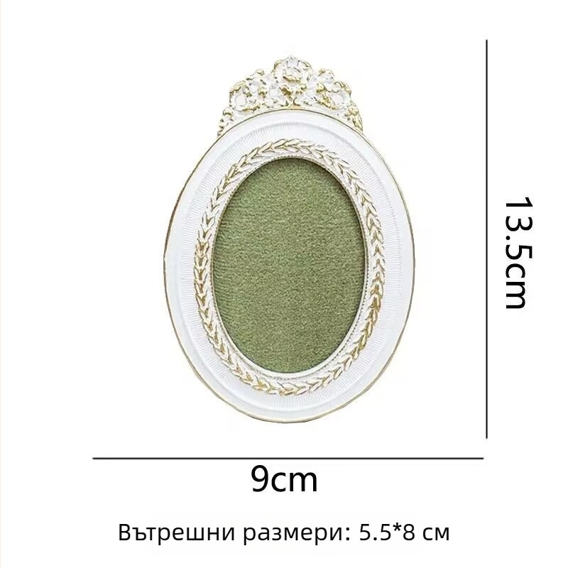 Ювелирна настолна поставка за бижута – дисплей за колиета и обици, едноетажна и мултифункционална