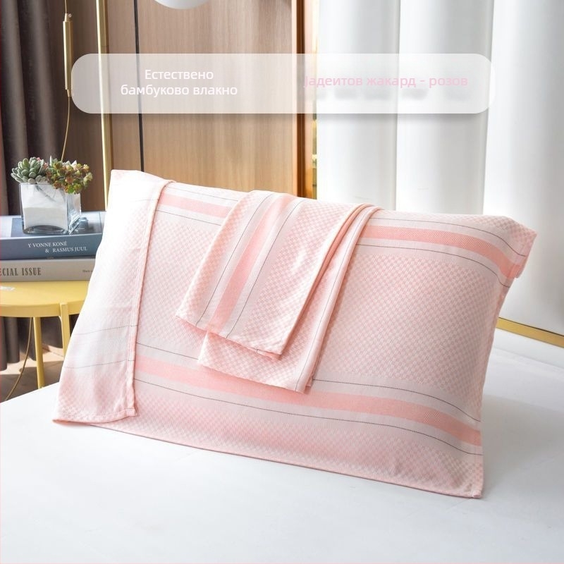 Детски калъф за възглавница от бамбукови влакна с печат на лого, персонализация налична, поддържа единична доставка, категория майка и дете А