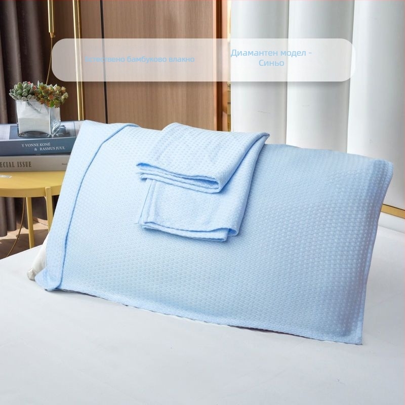 Детски калъф за възглавница от бамбукови влакна с печат на лого, персонализация налична, поддържа единична доставка, категория майка и дете А