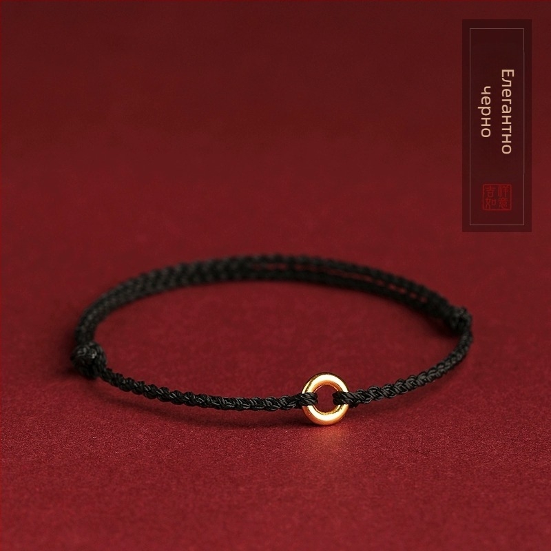 Гривна от въже – ръчно плетена, национален стил, унисекс, лято 2023, марка DU