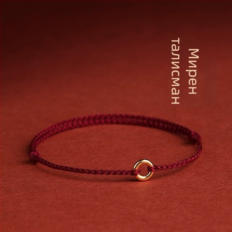 Гривна от въже – ръчно плетена, национален стил, унисекс, лято 2023, марка DU