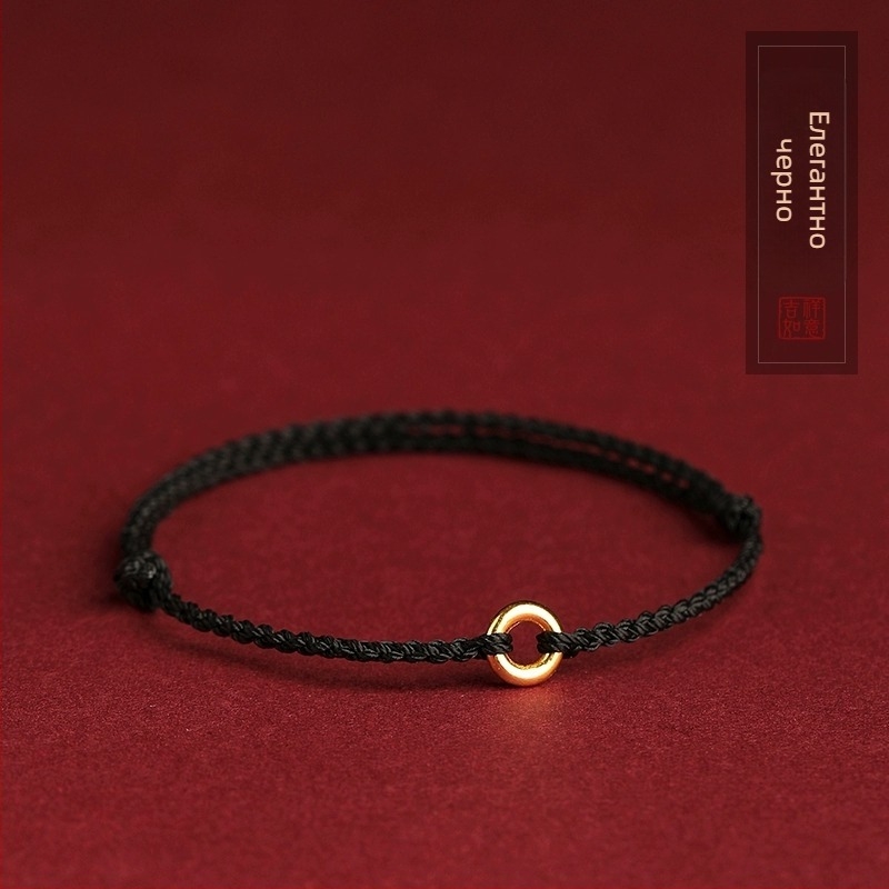 Гривна от въже – ръчно плетена, национален стил, унисекс, лято 2023, марка DU