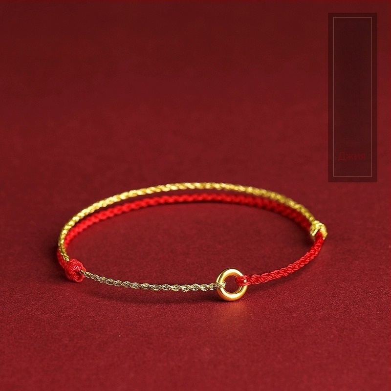 Гривна от въже – ръчно плетена, национален стил, унисекс, лято 2023, марка DU