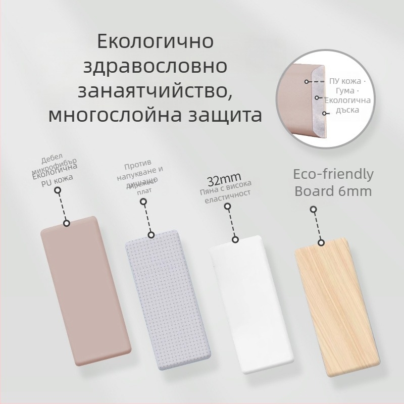 Фонов стенен мек панел – PVC, модерен стил, еднотонен дизайн, персонализирана обработка, подходящ за дневна, спалня, кабинет, открито, ресторанти, балкони