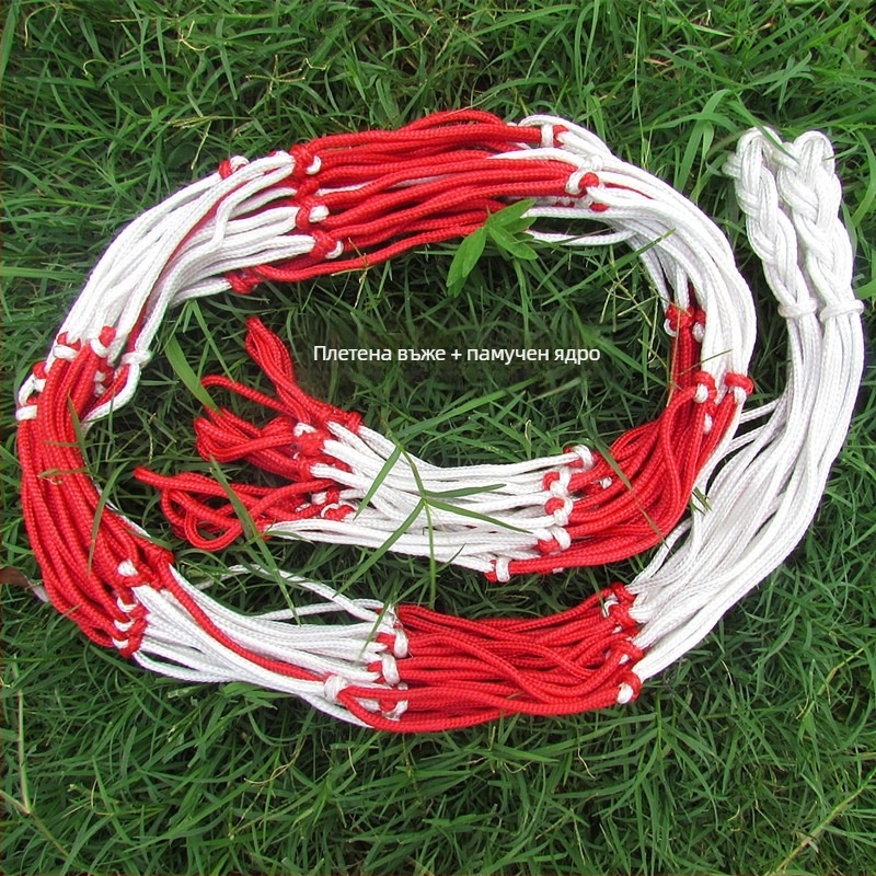 Торба за топки с мрежеста конструкция за баскетбол, футбол и волейбол; голям капацитет; материали: полиестер и полипропилен; възможност за персонализиране